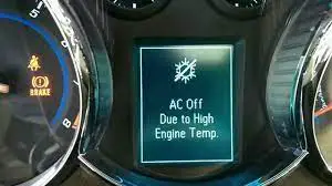 What Does It Mean When Your Car Says Ac Off Due To High Engine Temp