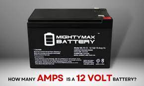 How Many Amps Is A Car Battery