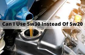 Can You Put 5w20 In A 5w30 Engine