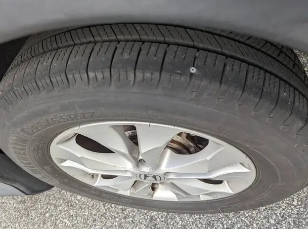 Nail In Tire But Not Leaking Air