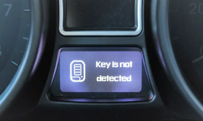 Why Does My Car Say No Key Detected