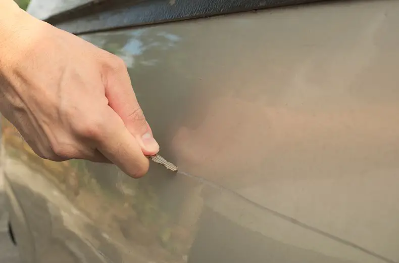How To Fix A Key Scratch On Car